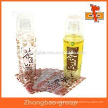 wholesale alibaba heat shrinking PET packaging label with perforations